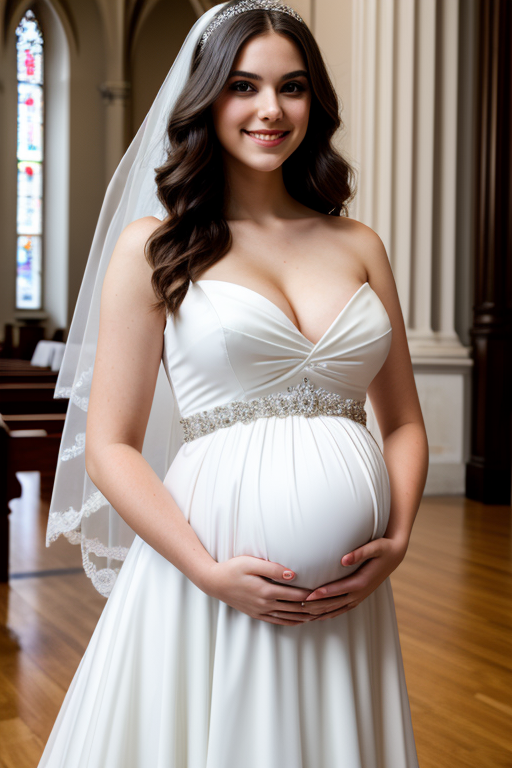 AI generated pregnancy art