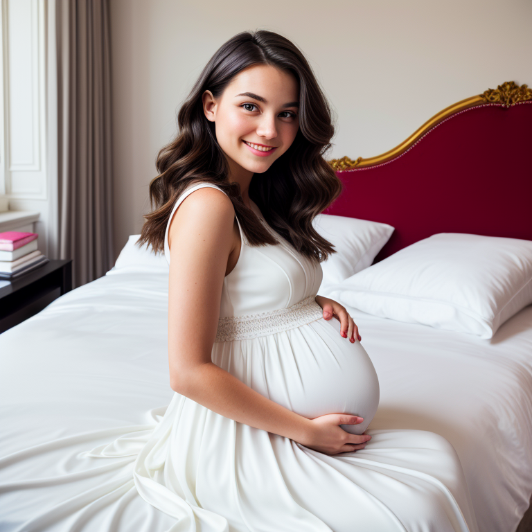 AI generated pregnancy art