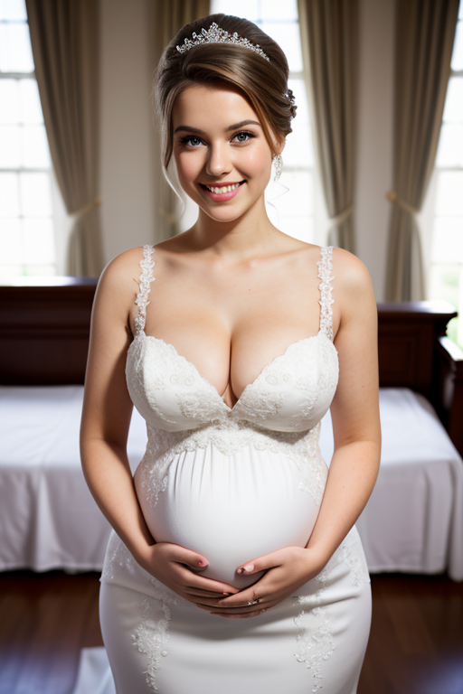 AI generated pregnancy art