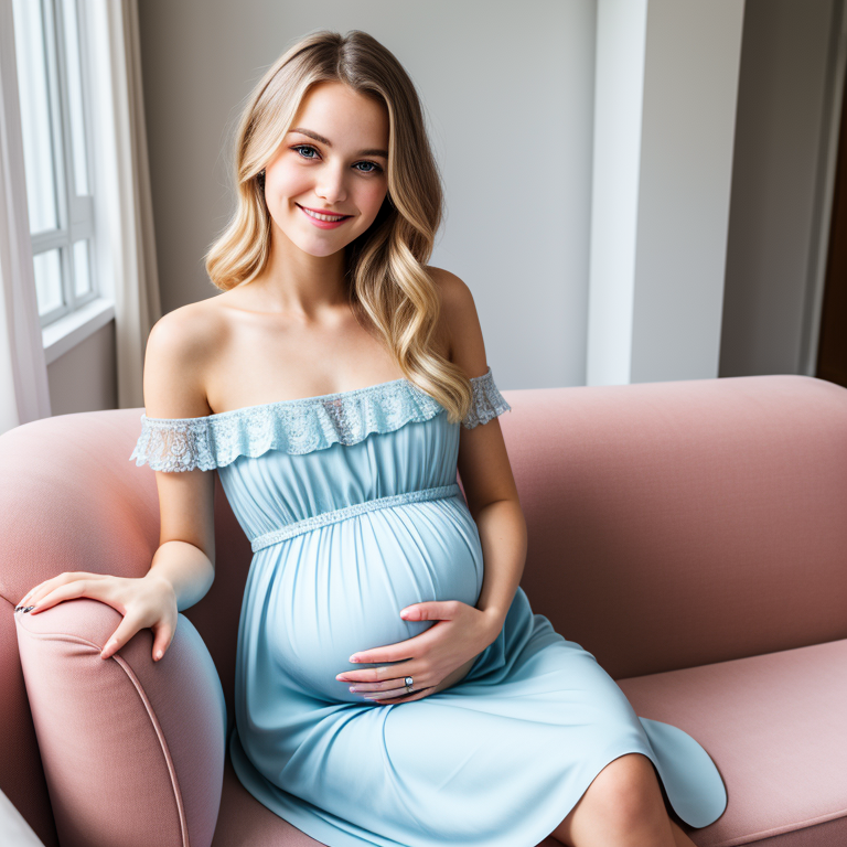AI generated pregnancy art